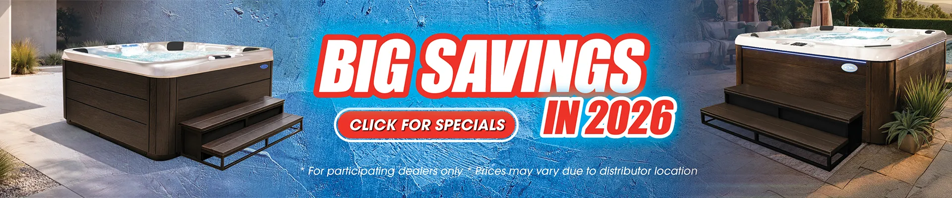 Calspas hot tub being used in a family setting - Vineland