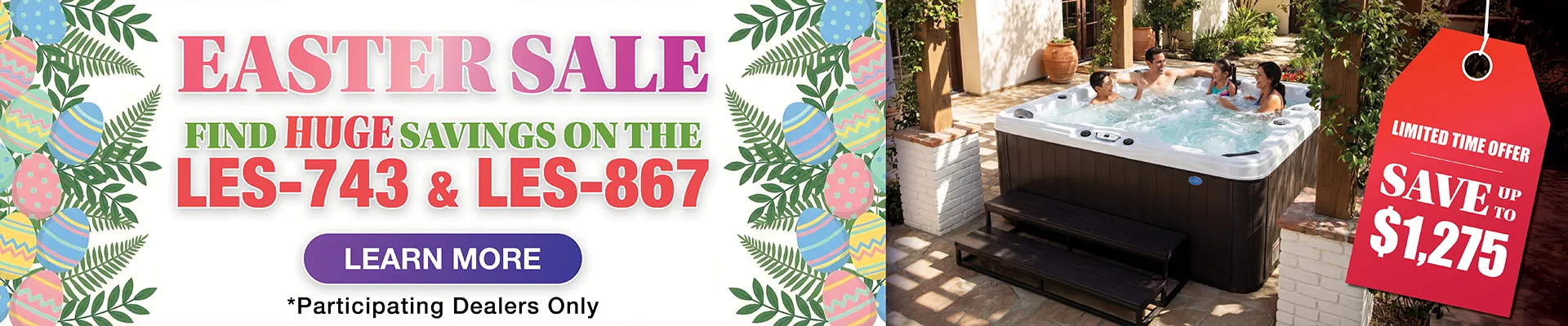 Calspas hot tub being used in a family setting - Vineland