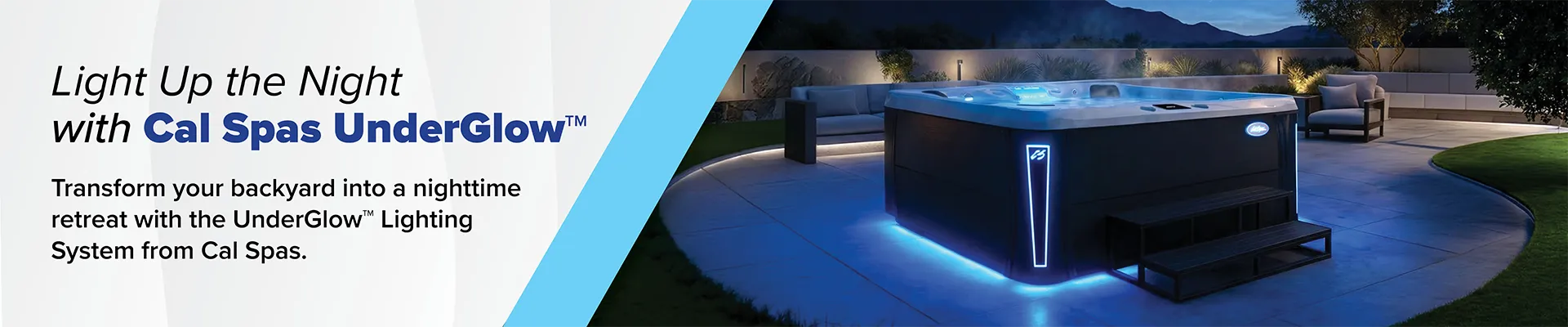 Calspas hot tub being used in a family setting - Vineland